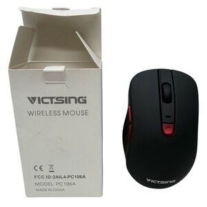 VicTsing‎ Wireless laptop Mouse Mice Noiseless For PC 106A Optical